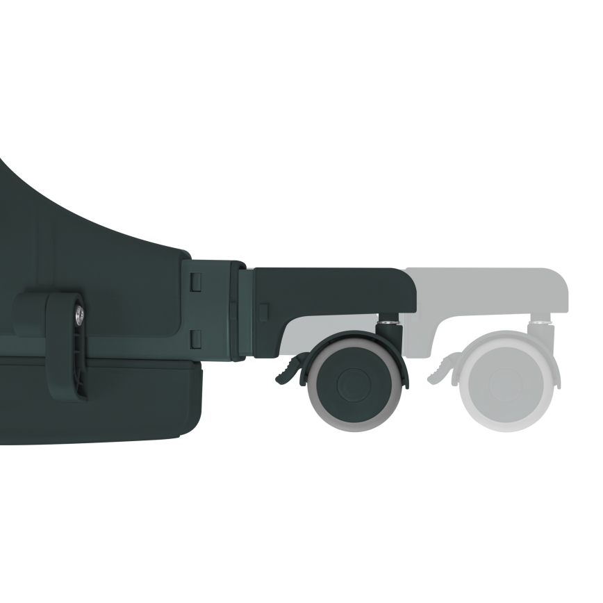 Lionelo - Lit pour bébé 3 en 1 JODIE Vert graphite