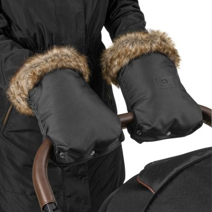 Lionelo - Moufles pour poussette HANDMUFF Noir
