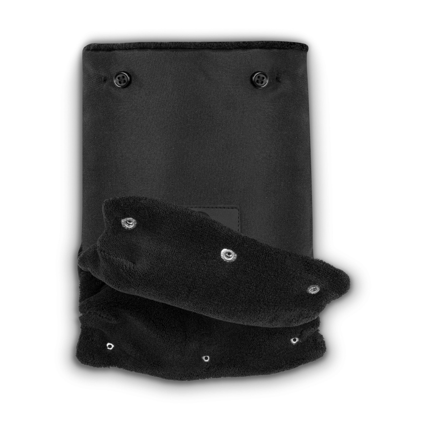 Lionelo - Moufles pour poussette HANDMUFF Noir