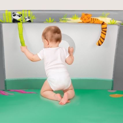 Lionelo - Parc de jeu MILLE PLUS Gris/Vert