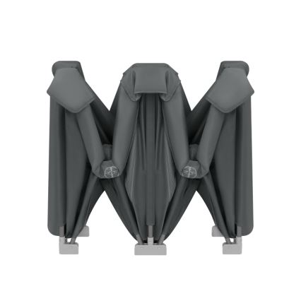 Lionelo - Parc de jeu pour bébé FLORENCE gris graphite