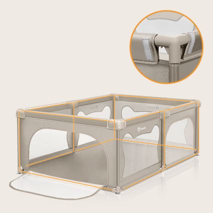 Lionelo - Parc pour enfants WILLOW beige