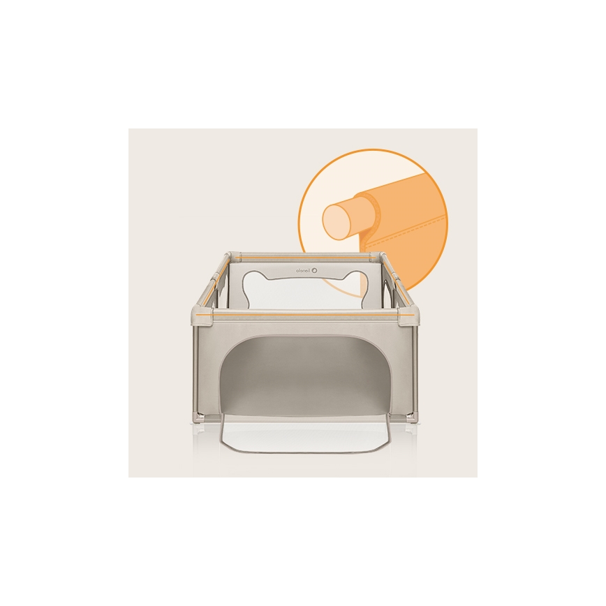 Lionelo - Parc pour enfants WILLOW beige
