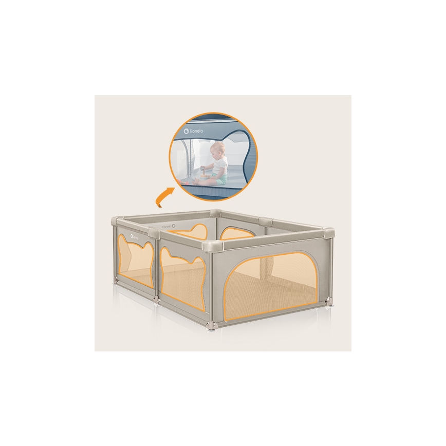 Lionelo - Parc pour enfants WILLOW beige