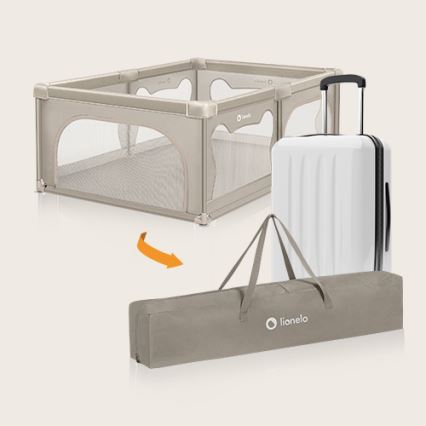 Lionelo - Parc pour enfants WILLOW beige