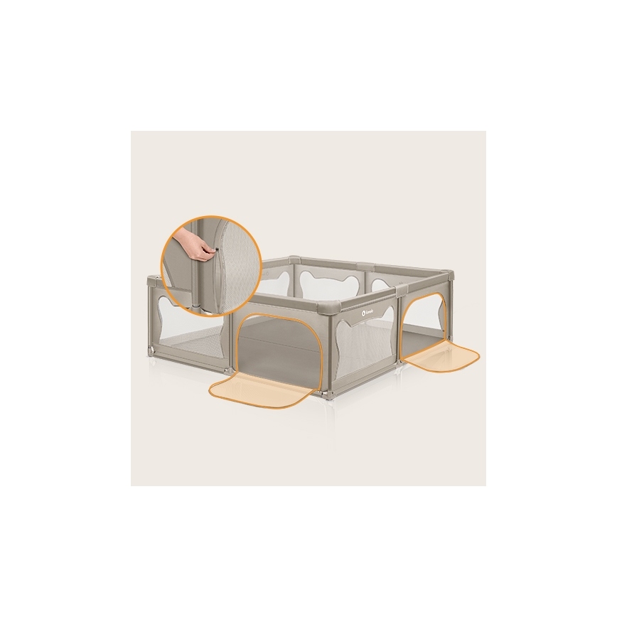 Lionelo - Parc pour enfants WILLOW XL beige