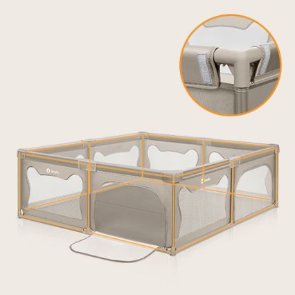 Lionelo - Parc pour enfants WILLOW XL beige