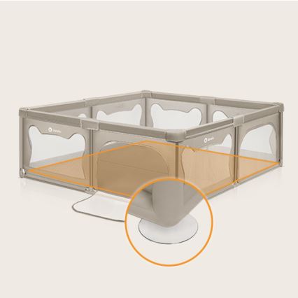 Lionelo - Parc pour enfants WILLOW XL beige