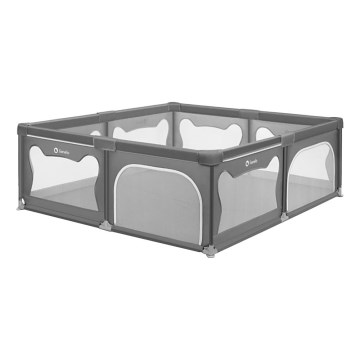 Lionelo - Parc pour enfants WILLOW XL gris