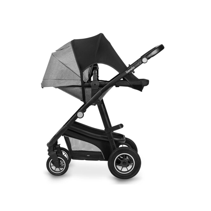 Lionelo - Pare-soleil pour poussette SUN COVER Noir carbone
