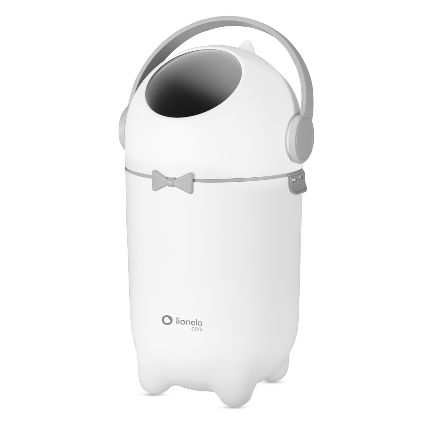 Lionelo - Poubelle à couches PUREBIN 10 l Blanc