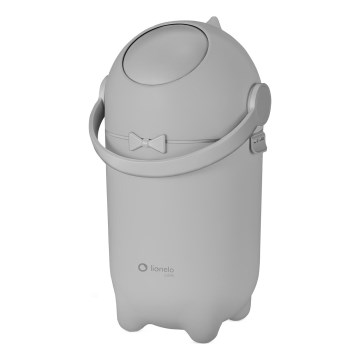Lionelo - Poubelle à couches PUREBIN 10 l gris