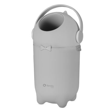 Lionelo - Poubelle à couches PUREBIN 10 l gris