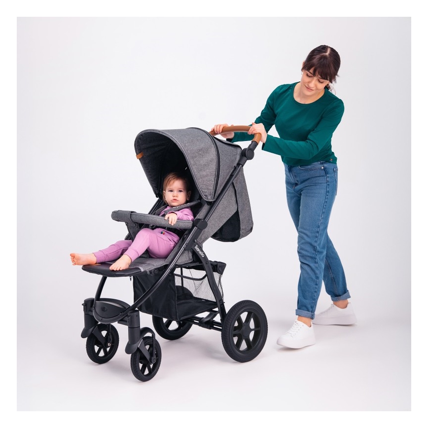 Lionelo - Poussette ANNET TOUR gris