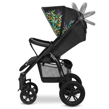 Lionelo - Poussette ANNET TOUR noir/vert