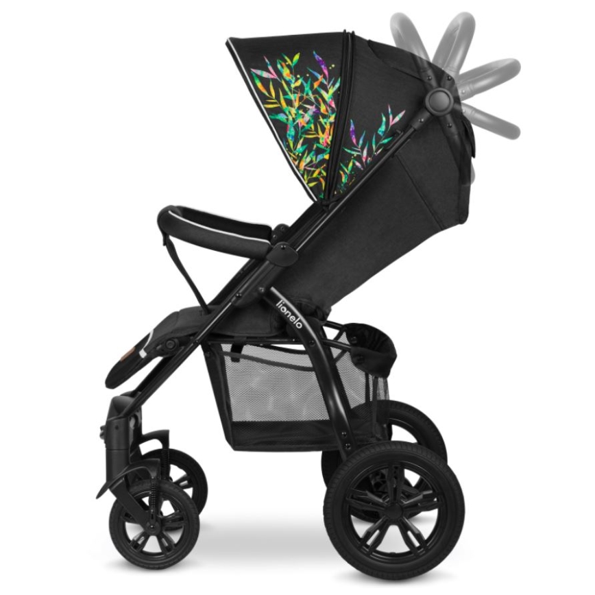 Lionelo - Poussette ANNET TOUR noir/vert