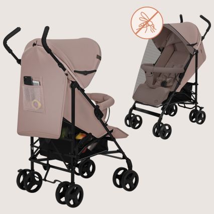 Lionelo - Poussette canne ELIA beige taupe