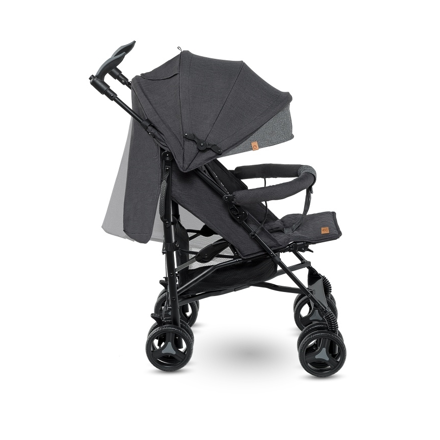 Lionelo - Poussette canne IRMA Noir/Gris foncé