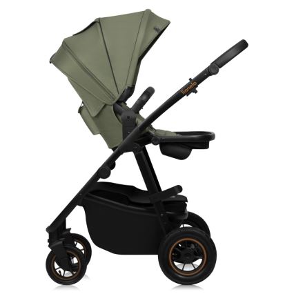 Lionelo - Poussette combinée 2-en-1 AMBER PLUS Vert forêt
