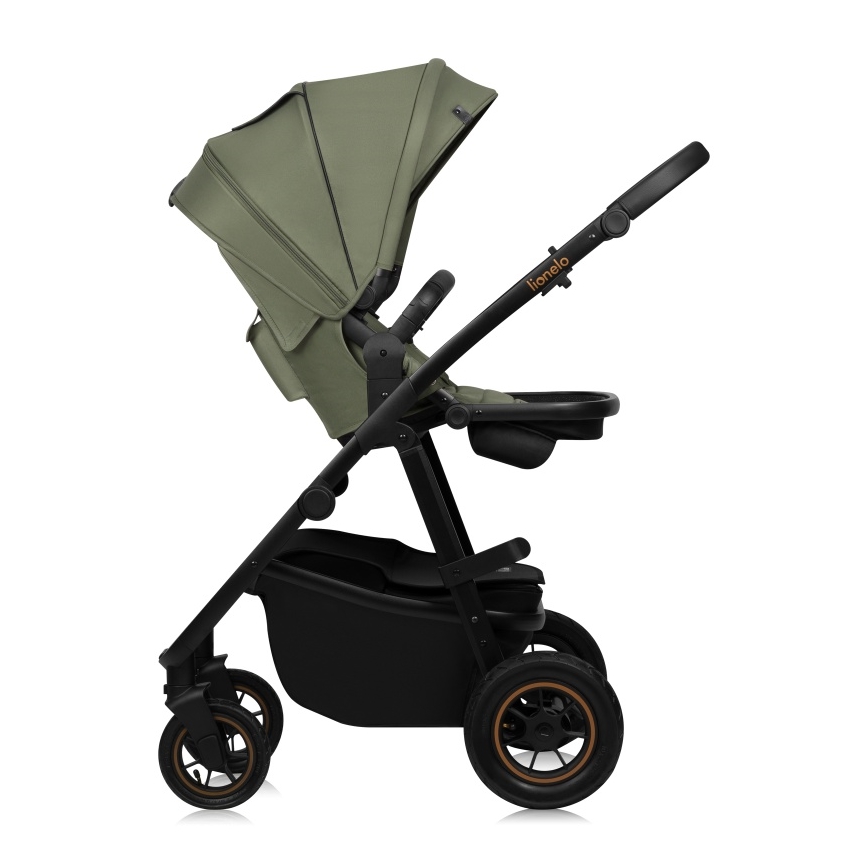 Lionelo - Poussette combinée 2-en-1 AMBER PLUS Vert forêt