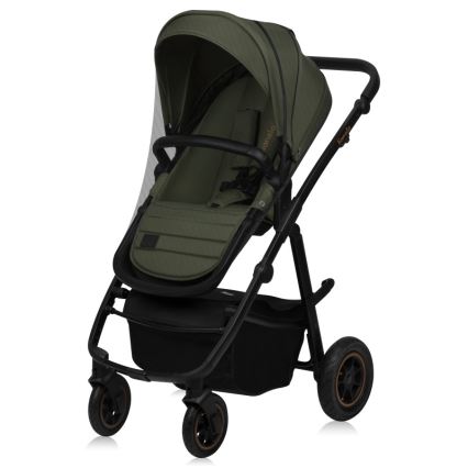 Lionelo - Poussette combinée 2-en-1 AMBER PLUS Vert forêt