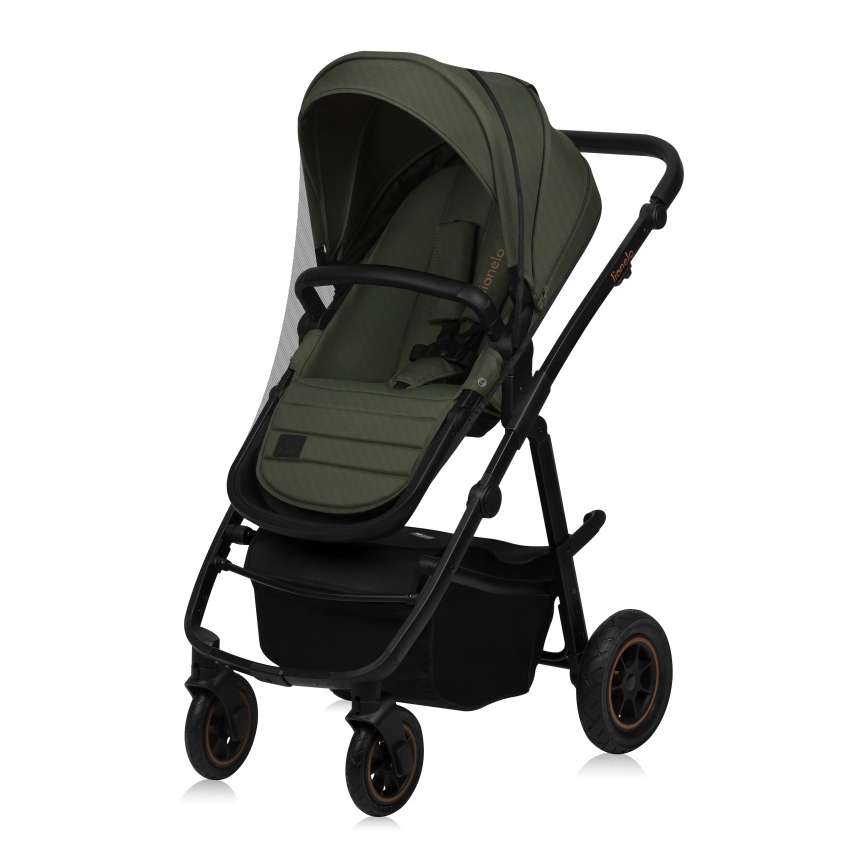 Lionelo - Poussette combinée 2-en-1 AMBER PLUS Vert forêt