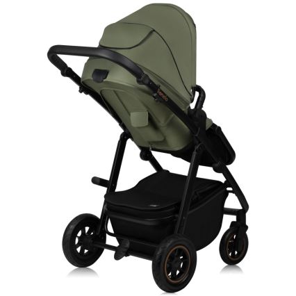 Lionelo - Poussette combinée 2-en-1 AMBER PLUS Vert forêt