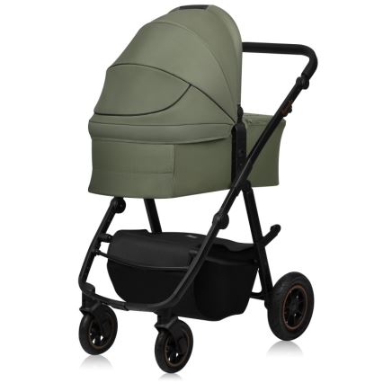 Lionelo - Poussette combinée 2-en-1 AMBER PLUS Vert forêt