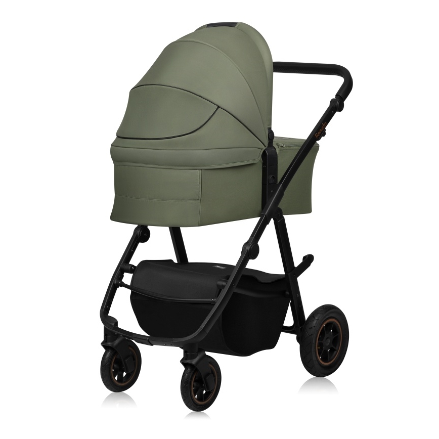 Lionelo - Poussette combinée 2-en-1 AMBER PLUS Vert forêt