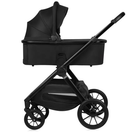 Lionelo - Poussette combinée 2-en-1 LAYLA Noir Onyx
