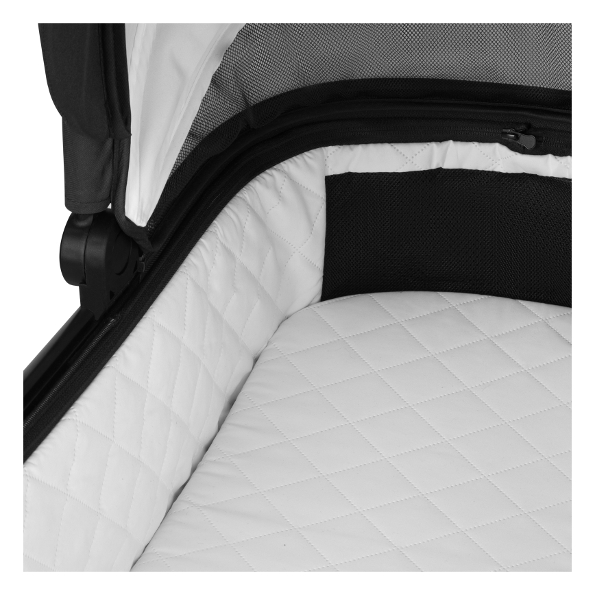 Lionelo - Poussette combinée 2-en-1 LAYLA Noir Onyx