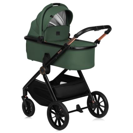 Lionelo - Poussette combinée 2-en-1 LAYLA Vert forêt