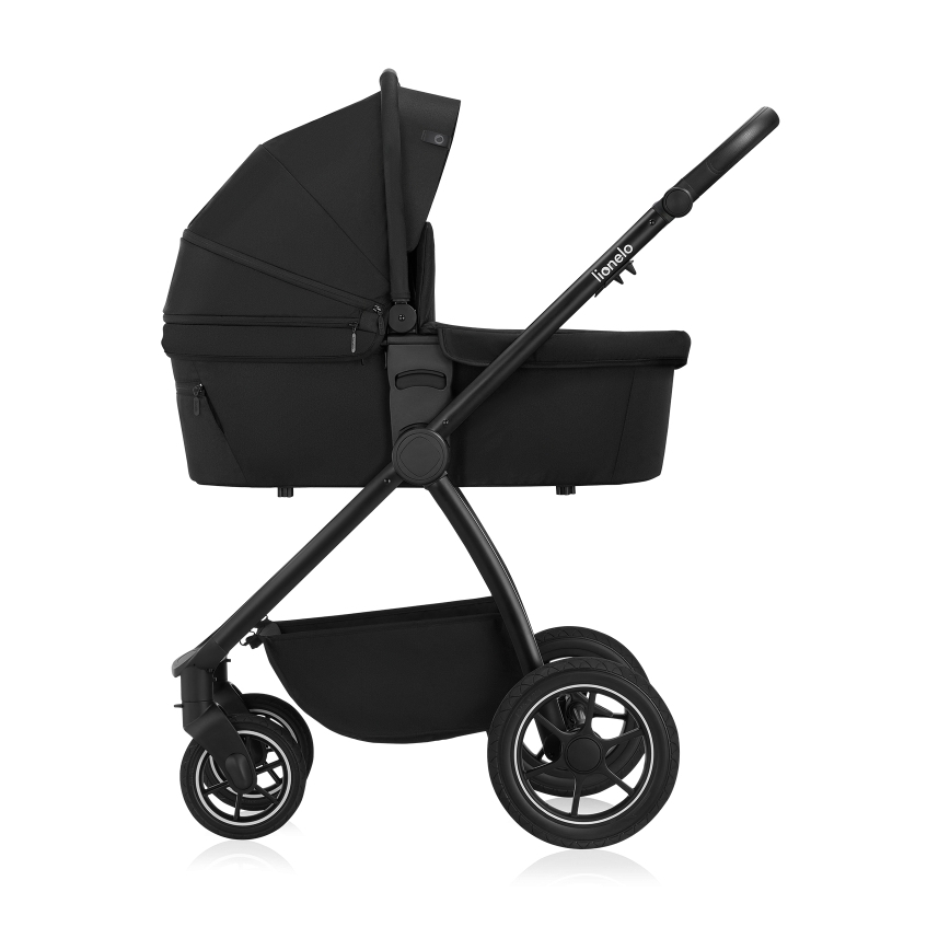 Lionelo - Poussette combinée 2 en 1 MERIL Noir Onyx