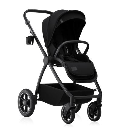 Lionelo - Poussette combinée 2 en 1 MERIL Noir Onyx