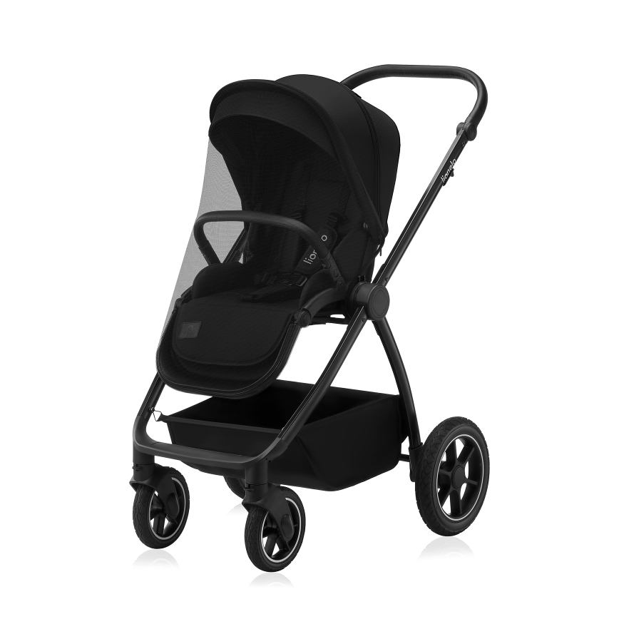 Lionelo - Poussette combinée 2 en 1 MERIL Noir Onyx