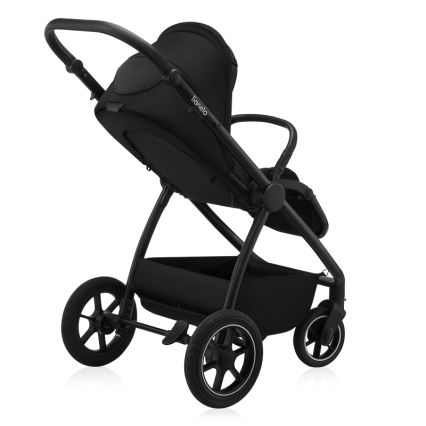 Lionelo - Poussette combinée 2 en 1 MERIL Noir Onyx