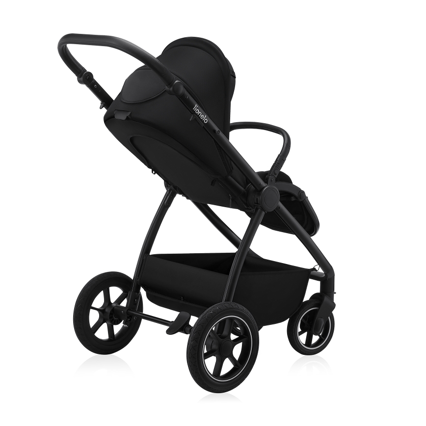 Lionelo - Poussette combinée 2 en 1 MERIL Noir Onyx
