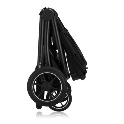 Lionelo - Poussette combinée 2 en 1 MERIL Noir Onyx