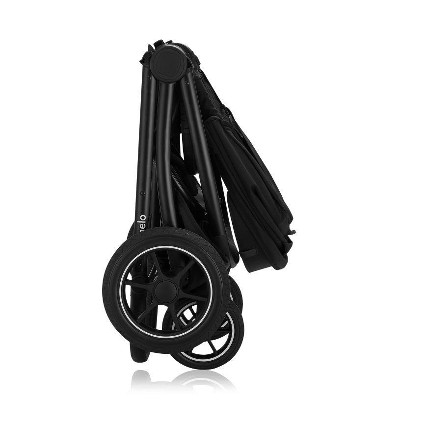 Lionelo - Poussette combinée 2 en 1 MERIL Noir Onyx