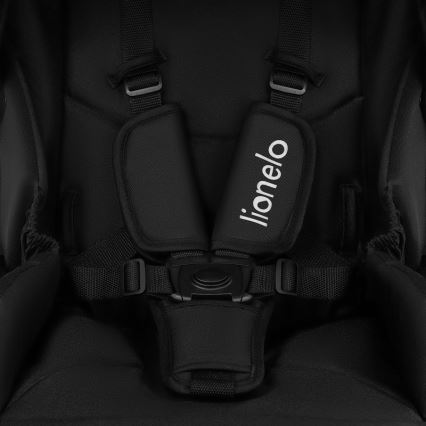 Lionelo - Poussette combinée 2-en-1 MERIL Onyx noir