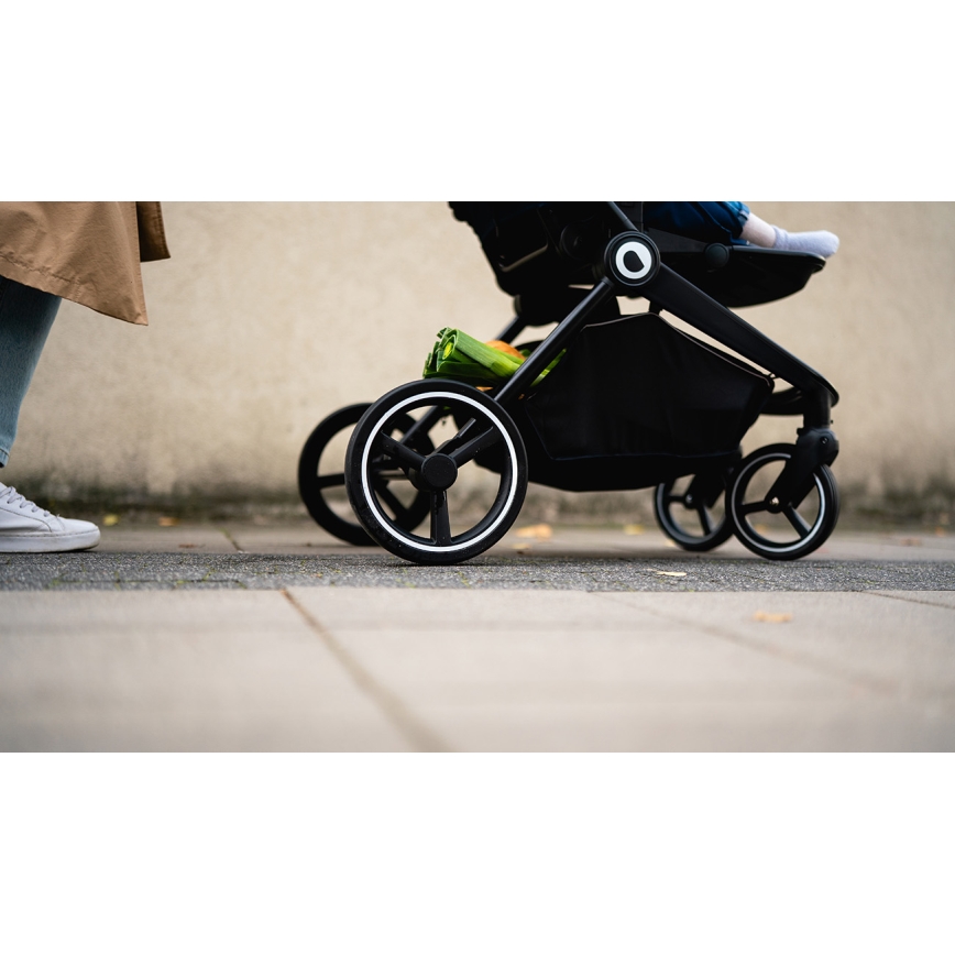 Lionelo - Poussette combinée 2-en-1 MIKA Blue Navy