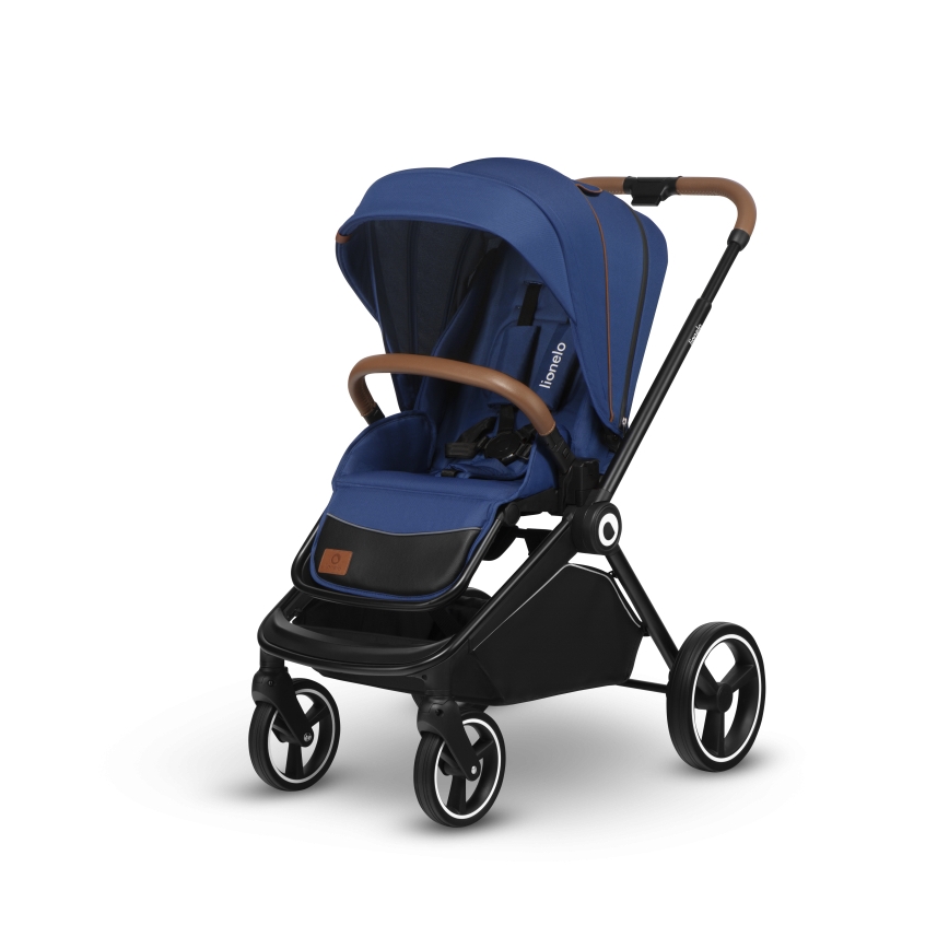 Lionelo - Poussette combinée 2-en-1 MIKA Blue Navy