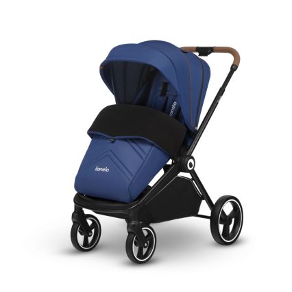 Lionelo - Poussette combinée 2-en-1 MIKA Blue Navy