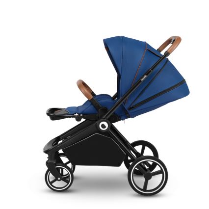 Lionelo - Poussette combinée 2-en-1 MIKA Blue Navy