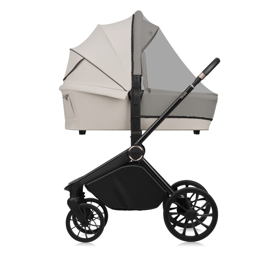 Lionelo - Poussette combinée 2 en 1 MIKA PLUS Beige Sable