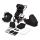 Lionelo - Poussette combinée 3-en-1 AMBER Black Onyx