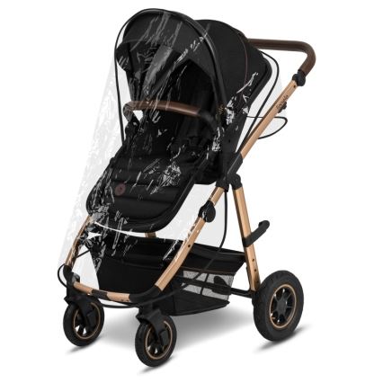 Lionelo - Poussette combinée 3-en-1 AMBER Black Onyx