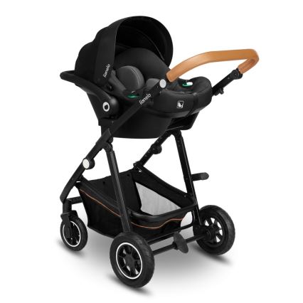 Lionelo - Poussette combinée 3 en 1 AMBER Gris Graphite