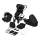 Lionelo - Poussette combinée 3-en-1 AMBER Noir et argent