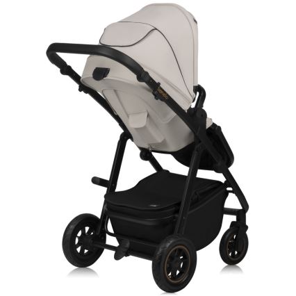 Lionelo - Poussette combinée 3 en 1 AMBER PLUS Beige sable